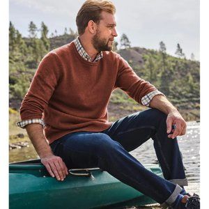 Holebrook Sweden 100% Lambswool Crewneck Sweater (size M)